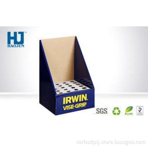 Fancy Corrugated Paper Counter Display Box for Retail , car
